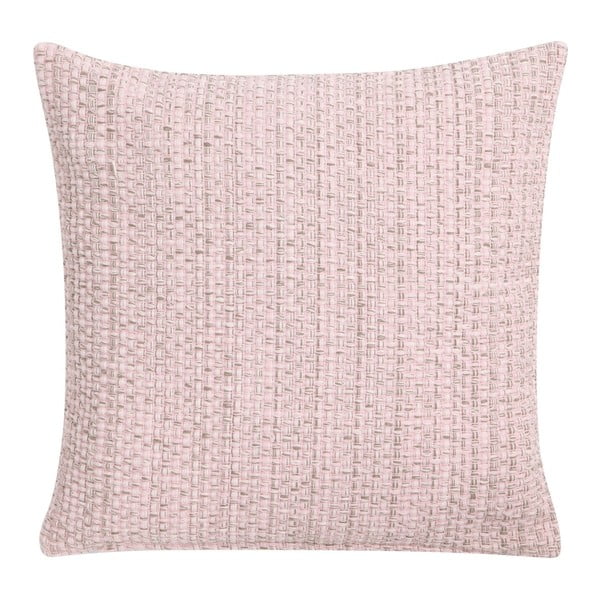 Basket Weawe világos rózsaszín párna, 45 x 45 cm - Ego Dekor