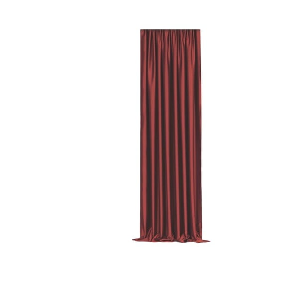 Piros sötétítő függöny nem teljes sötétítéssel 260x100 cm - Mila Home