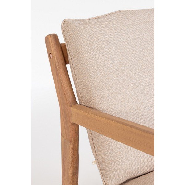 Natúr színű akácfa négyszemélyes kerti lounge szett Danubio – Bizzotto-image-1