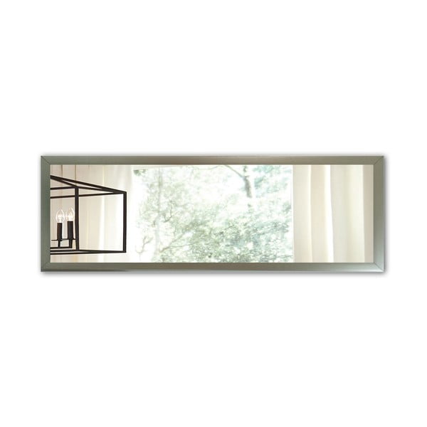 Fali tükör ezüstszínű kerettel, 105 x 40 cm - Oyo Concept