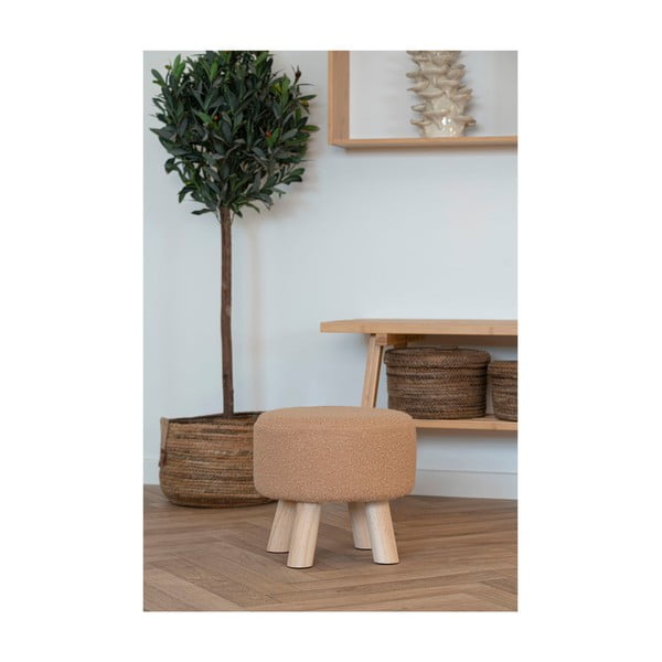 Bézs buklé lábtartó Aberdeen – House Nordic-image-3