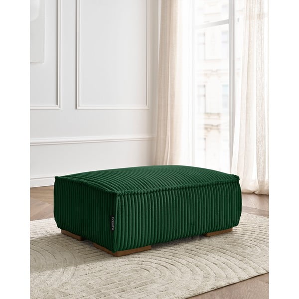 Zöld kordbársony lábtartó Chelsea – Bobochic Paris-image-1