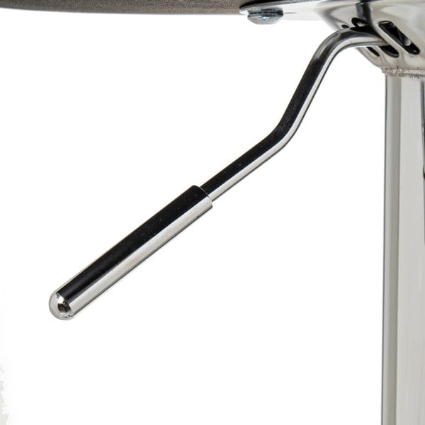 Fekete kárpitozott állítható magasságú bárszék szett 2 db-os (ülésmagasság 73 cm) – Casa Selección-image-3