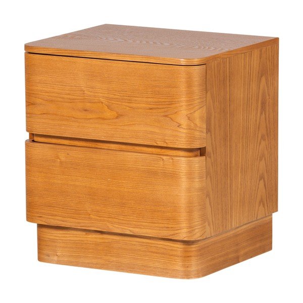 Natúr színű éjjeliszekrény Fejo – WOOOD-image-3