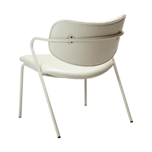 Krémszínű bőrutánzat fotel Zed – DAN-FORM Denmark-image-3