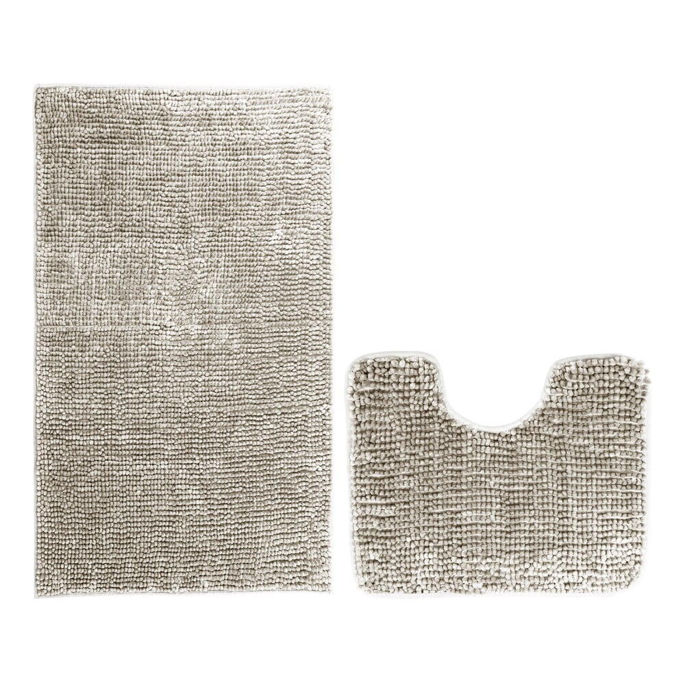 Bati 2 db-os bézs fürdőszobai kilépő szett - AmeliaHome