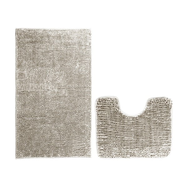 Bati 2 db-os bézs fürdőszobai kilépő szett - AmeliaHome