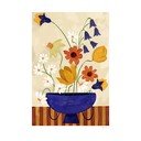 Poszter 30x40 cm Colourful Bunch in Blue Vase – Frankie Penwill – The Poster Club