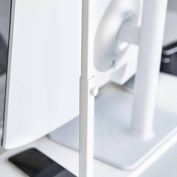 Fehér fém monitorállvány Tower – YAMAZAKI-image-3