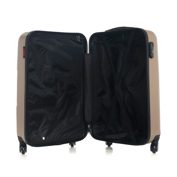 Coronado aranyszínű gurulós bőrönd, 61 l - Hero-image-1