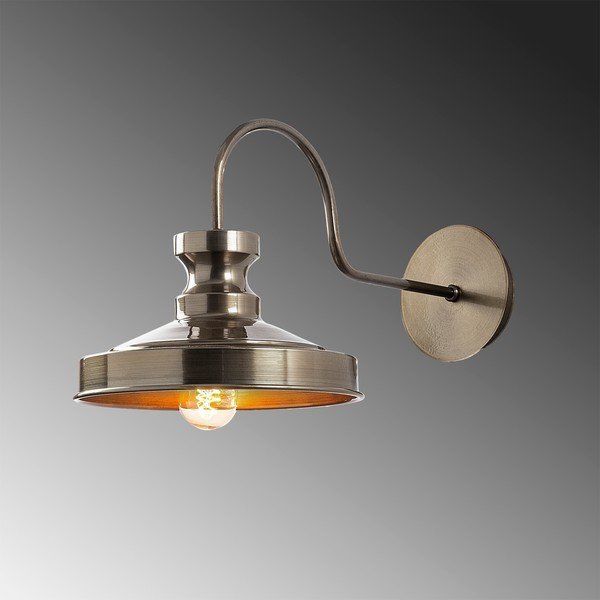 Sárgaréz színű fali lámpa ø 22 cm Kiruna – Opviq lights-image-2