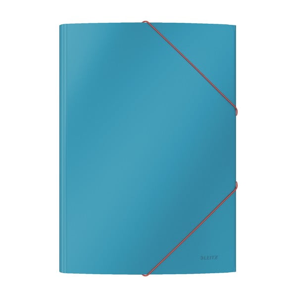 Cosy 10 db kék irodai mappa, puha felület, A4 - Cozy