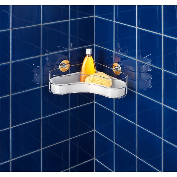 Vacuum-Loc Milazzo öntapadós sarokpolc, max. 33 kg - Wenko-image-1