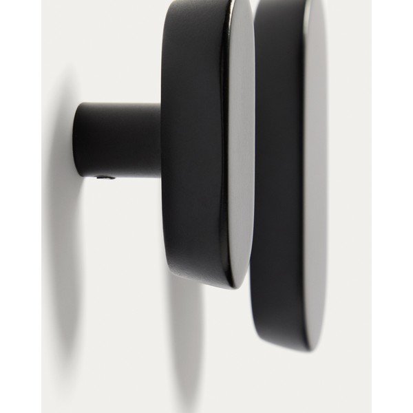 Fekete fali bükkfa akasztó szett 2 db-os Arely – Kave Home-image-2