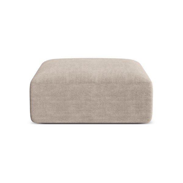 Világosbarna kordbársony lábtartó Campi – Cosmopolitan Design-image-1