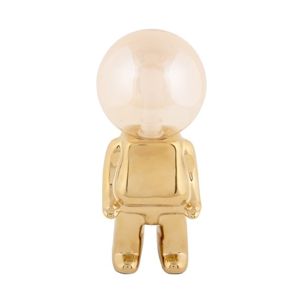 Aranyszínű LED dimmelhető asztali lámpa üveg búrával (magasság 27 cm) Ross – Leitmotiv-image-2