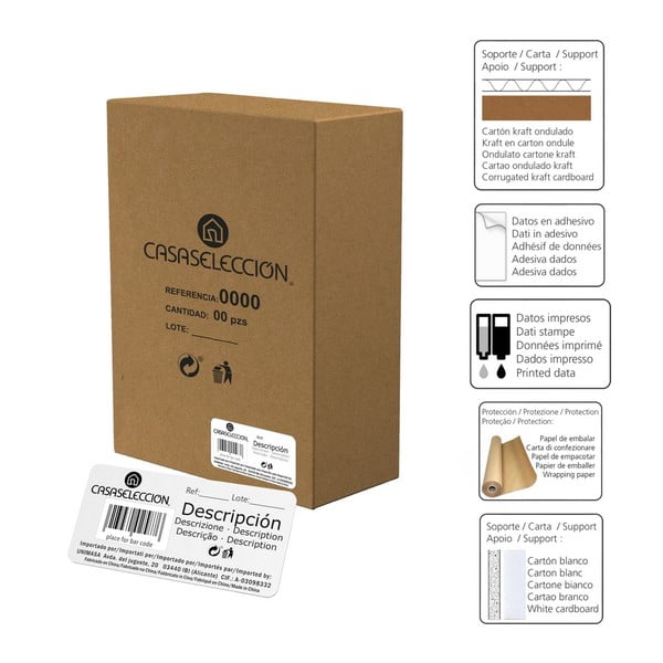 Natúr színű egzotikus fa éjjeliszekrény Natural Way – Casa Selección-image-4