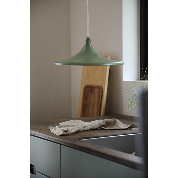 Zöld fém LED dimmelhető függőlámpa ø37x13 cm Beam – Markslöjd-image-1