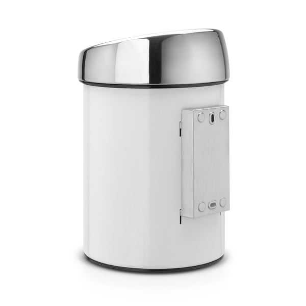 Fehér acél érintésre nyíló szemetes 3 l Touch Bin – Brabantia-image-3
