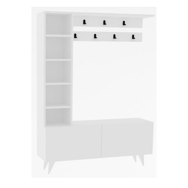 Fehér előszoba bútor Bahar – Kalune Design