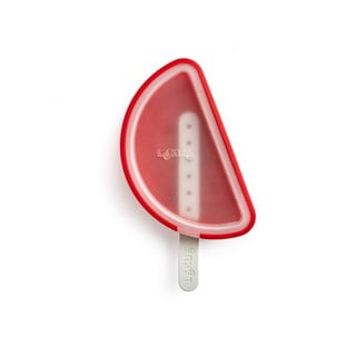 Piros dinnye formájú szilikon jégkrém forma - Lékué