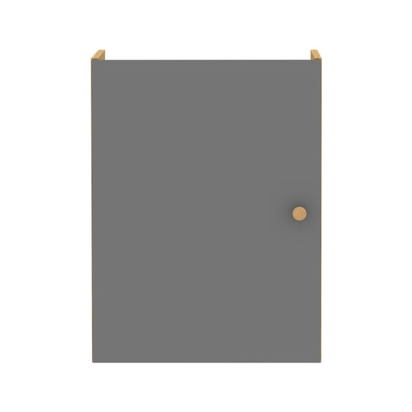 Sötétszürke ajtós modul 33x43 cm Z Cube - Tenzo-image-2