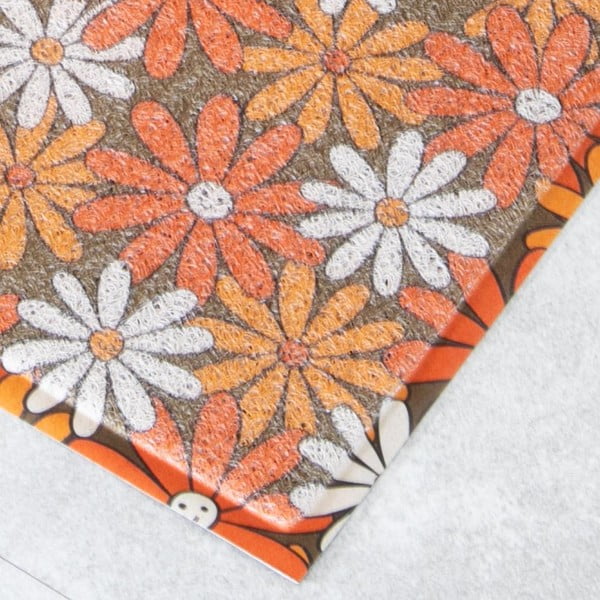 Lábtörlő 40x70 cm Happy Flowers – Artsy Doormats-image-2