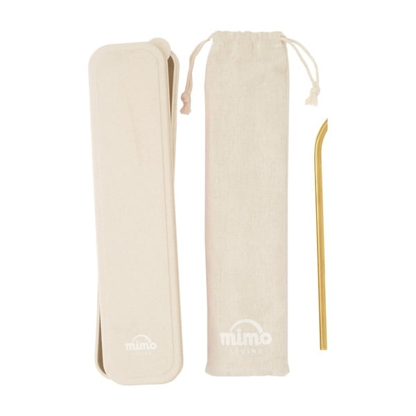 Aranyszínű rozsdamentes acél evőeszköz készlet 6 db-os Mimo – Premier Housewares-image-4