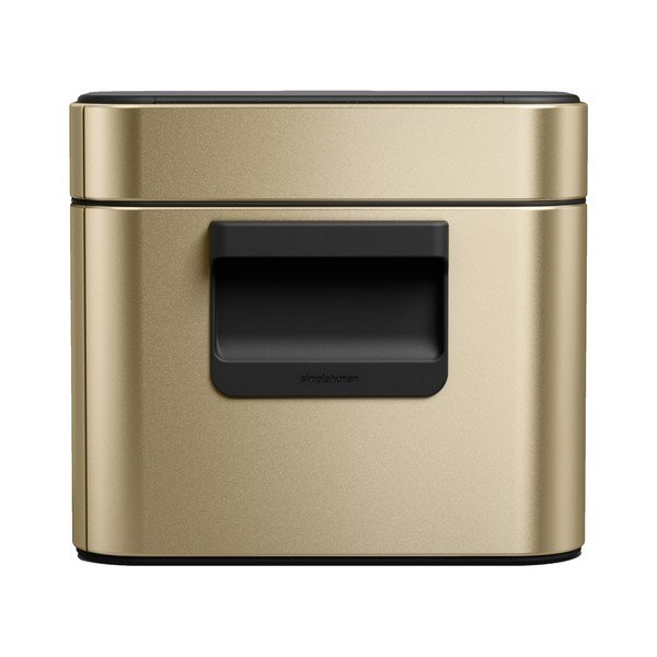 Matt aranyszínű komposztálható hulladék gyűjtő 4 l – simplehuman-image-2