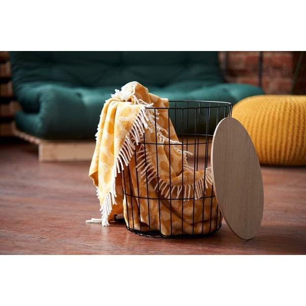 Lotus kerek tárolóasztal, ø 43 cm - Actona-image-1