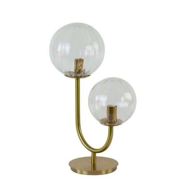 Aranyszínű asztali lámpa (magasság 43 cm) Magdala – Light & Living-image-2