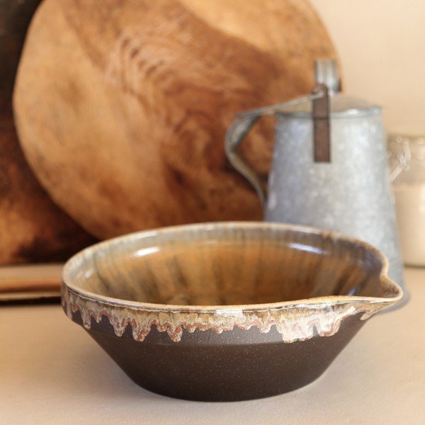 Sötétbarna kőedény tál Poterie – Casafina-image-4