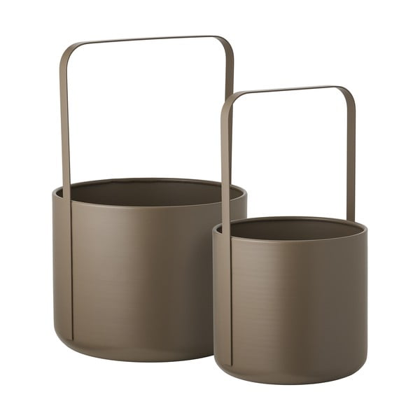 Fém kaspó szett 2 db-os ø 24,5 cm Tule – House Nordic