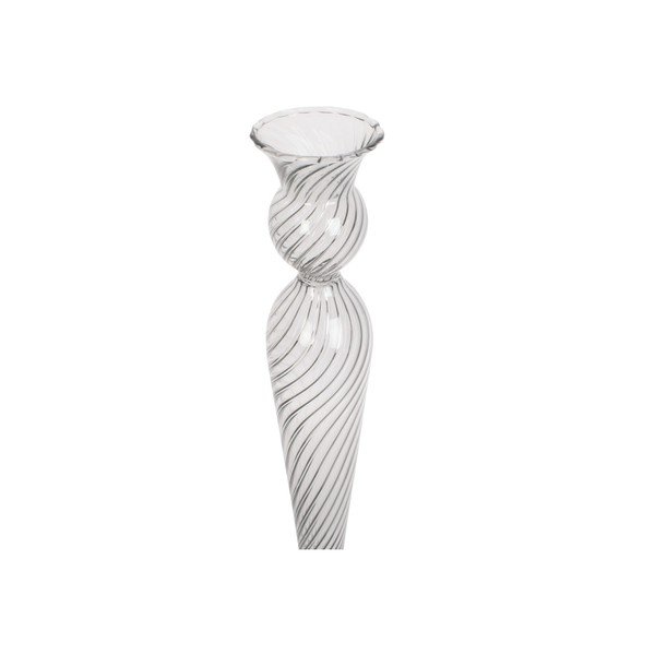 Swirl üveg gyertyatartó, magasság 26,5 cm - PT LIVING-image-4