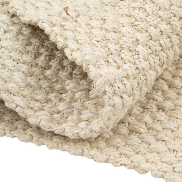 Krémszínű juta szőnyeg 160x230 cm Altea – Ixia-image-2