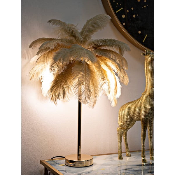 Aranyszínű asztali lámpa (magasság 55 cm) Palm – Mauro Ferretti-image-1