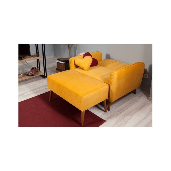 Sifi sárga kinyitható fotel-image-2