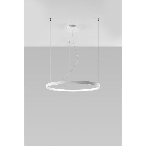 Ganica fehér függőlámpa, ø 80 cm - Sollux-image-1