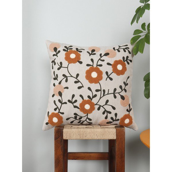 Len díszpárna 43x43 cm Fulya – Mioli Decor-image-1