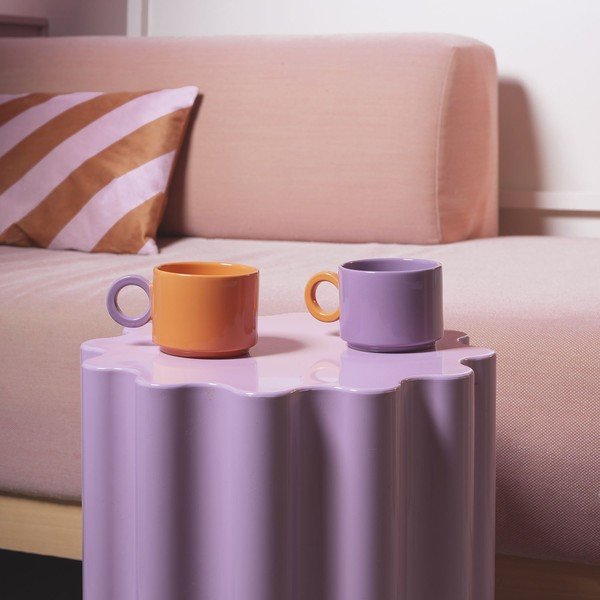 Narancssárga kőedény bögre 280 ml Lou – ONA-image-1