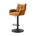 Narancssárga állítható magasságú bárszék szett 2 db-os Marilla – Unique Furniture
