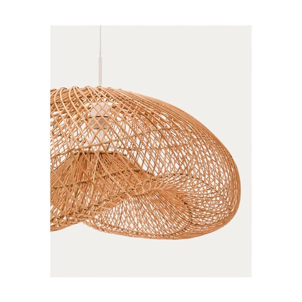 Natúr színű rattan lámpabúra 58x85 cm Isora – Kave Home-image-4