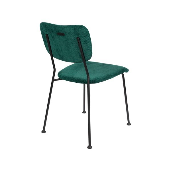 Sötétzöld étkezőszék szett 2 db-os Benson – Zuiver-image-4