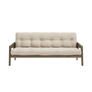 Bézs kinyitható kanapé 204 cm Grab - Karup Design