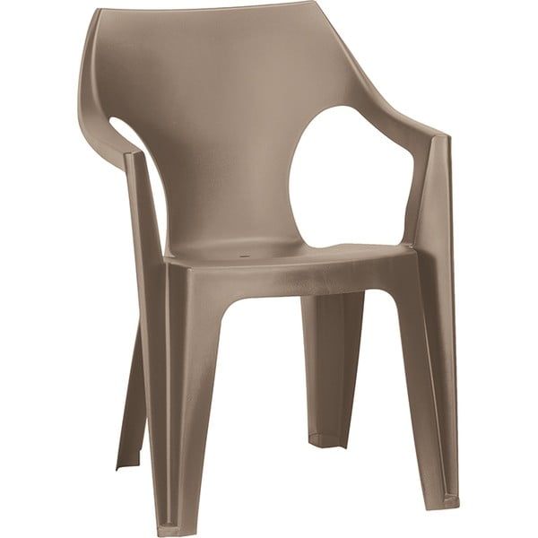 Világosbarna műanyag kerti szék Dante – Keter