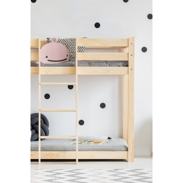Emeletes fenyőfa gyerekágy 90x190 cm CLP - Adeko-image-2