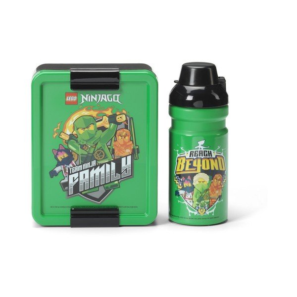 Gyerek uzsonnás doboz palackkal Ninjago – LEGO®