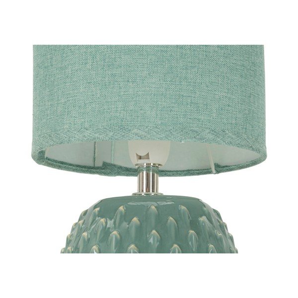 Világoskék kerámia asztali lámpa textil búrával (magasság 27 cm) Pontus – Mauro Ferretti-image-4