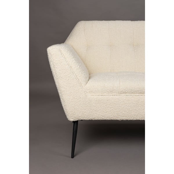 Krémszínű buklé kanapé 150 cm Kate – Dutchbone-image-4