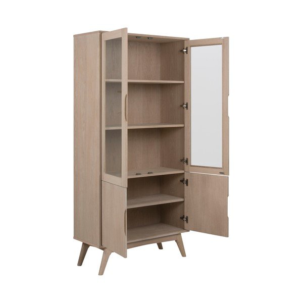 Tálalószekrény tölgyfa dekorral 94x192 cm Marte - Actona-image-2